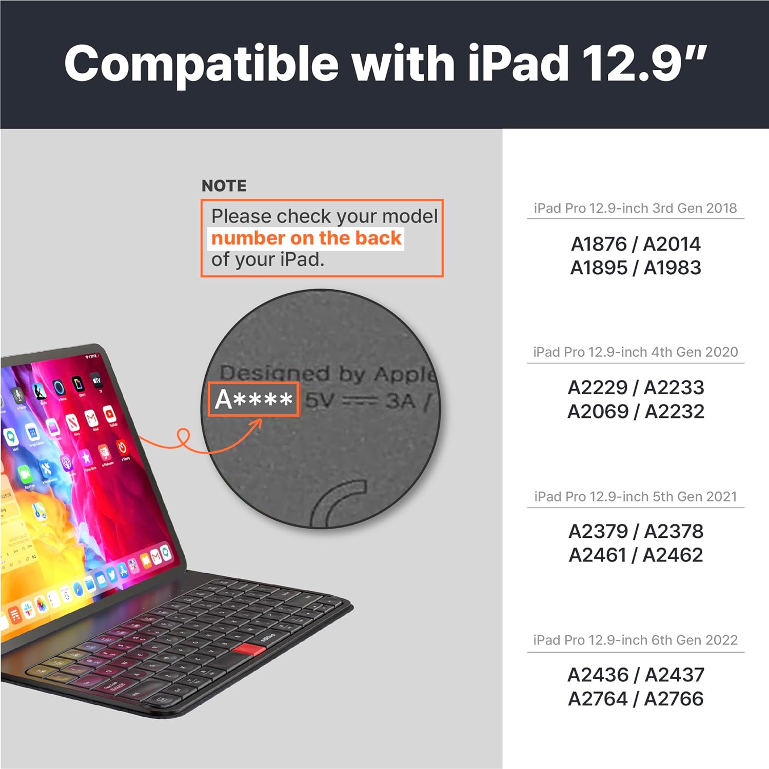 iPad Pro 12.9인치용 Mokibo Fusion 키보드