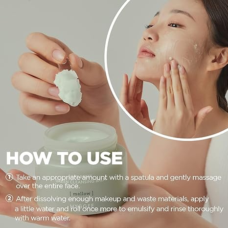 HYGGEE Soft Reset Green Cleansing Balm - Vegan Gentle Makeup Remover Sherbet Milky Oil Based Cleanser, Tea Tree Extract & Jojoba Oil, Hypoallergenic for Sensitive Skin, 3.38oz.