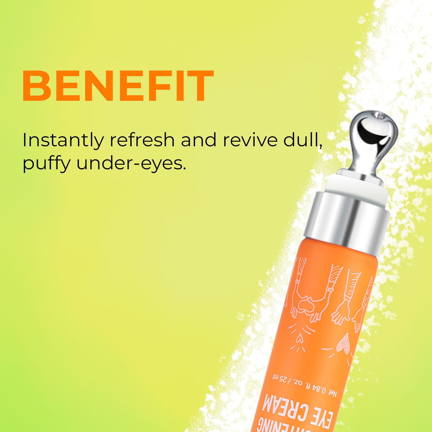 Look at Me Teen Again Dark Circle Eye Cream, Anti-Aging Line Smoothing Skin Care Treatment, Wrinkle Care, Cruelty Free, for Women and Men 0.84 fl. oz 25 ml