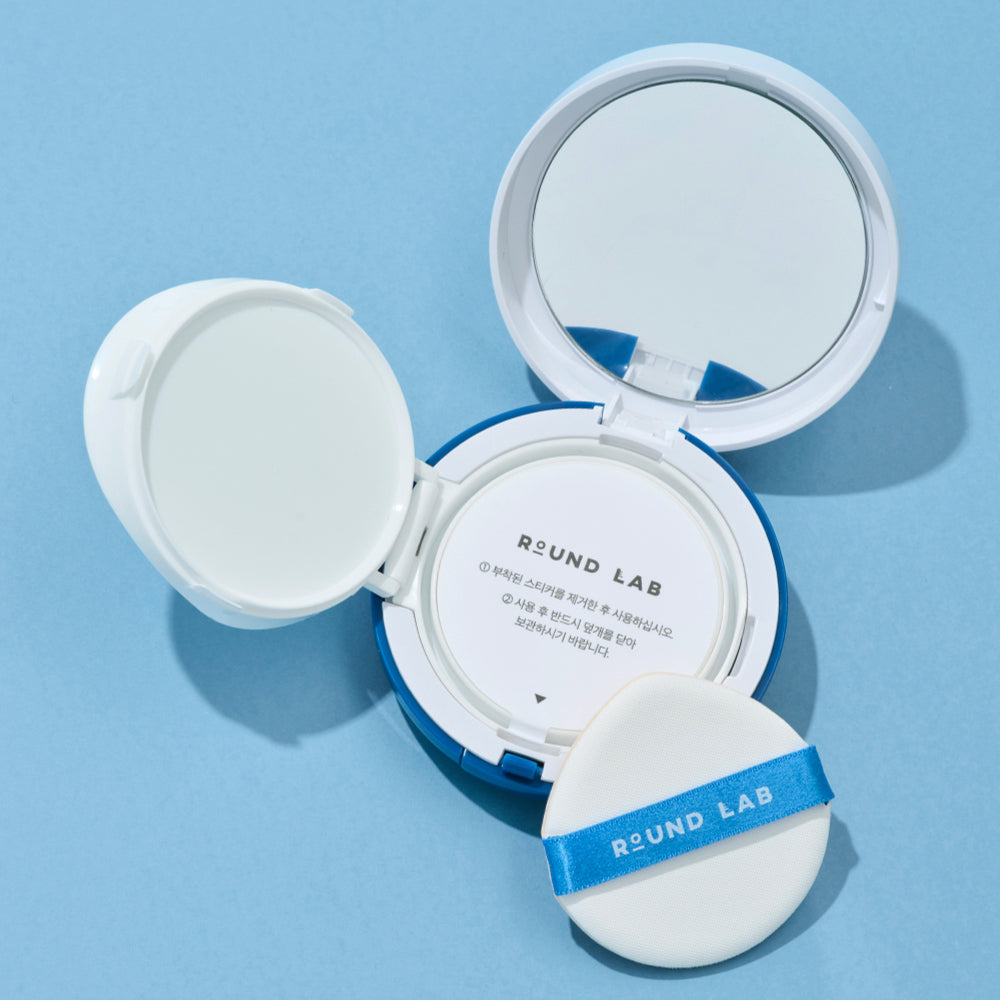 라운드랩 자작나무 수분 모이스춰라이징 선 쿠션 (SPF 50+ PA++++) 15g