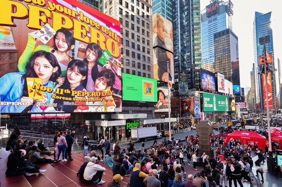 Sign of the Times: K-culture takes over downtown New York with Pepero Day