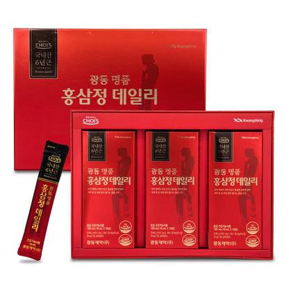 Kwangdong Hong Sam Jung Red Ginseng Extract Daily Stick 10ml * 30 Packs