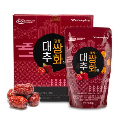 Kwangdong Ssang Hwa Jin - Jujube 100ml * 10 packs