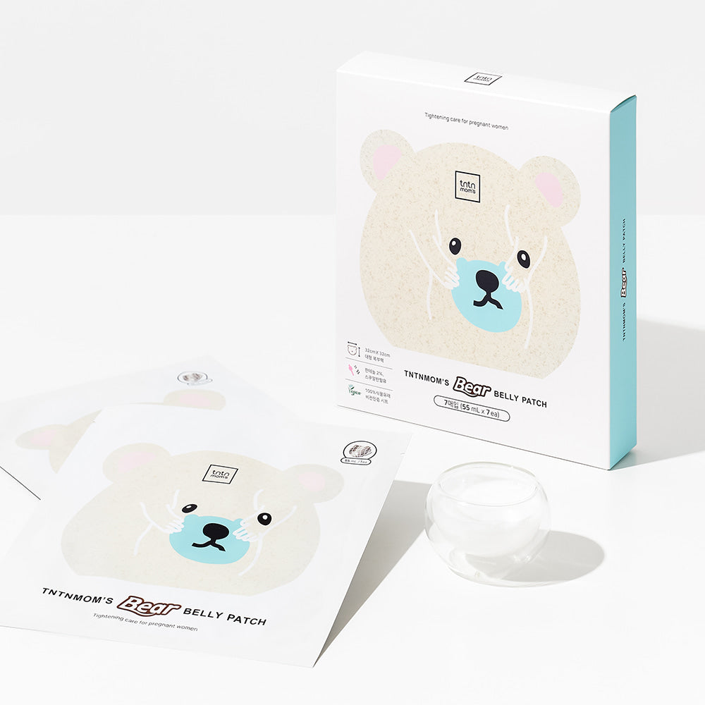 TNTN MOM'S Bear Belly Patch 7ea