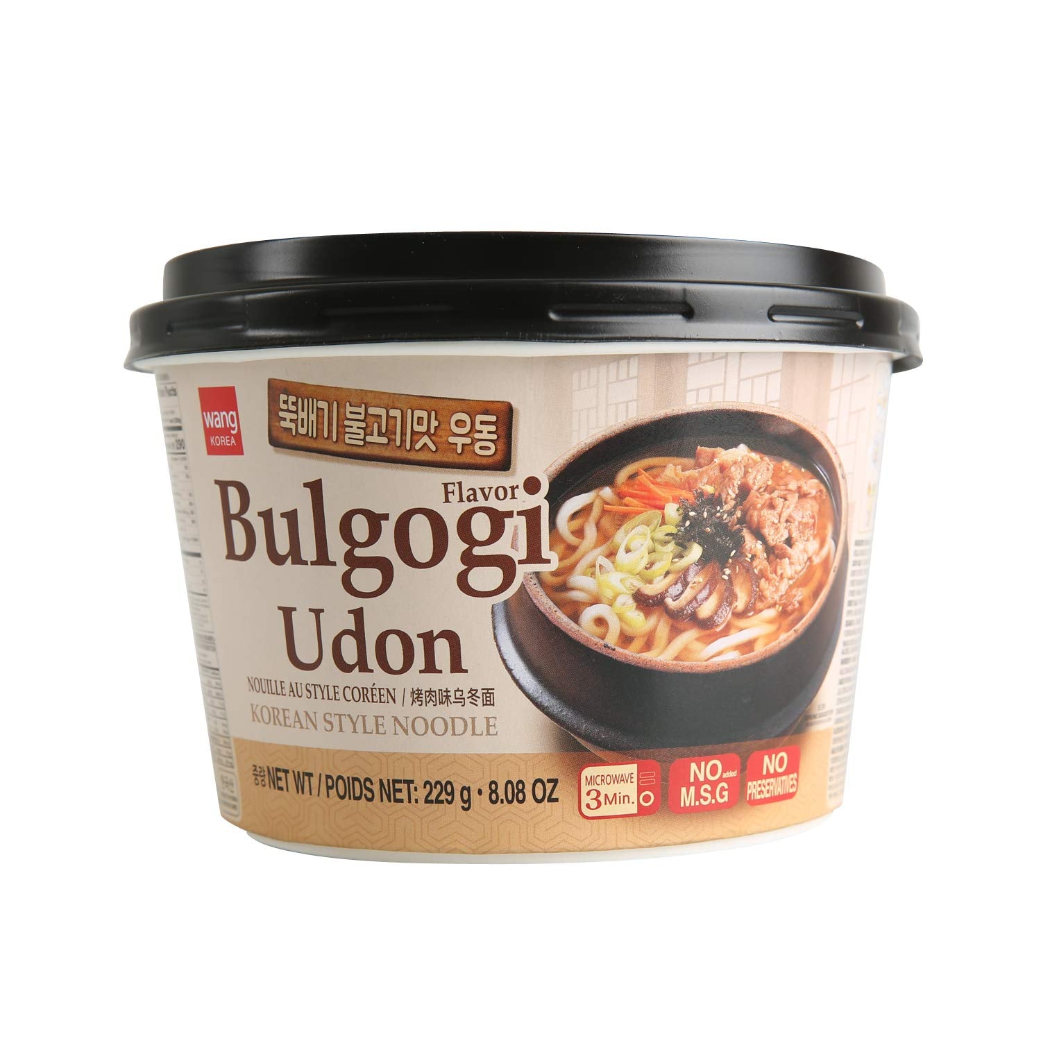 Wang Bulgogi Udon Noodle Bowl 229g