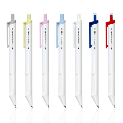 ZERO G Ball Ergonomic Multi-Color Pen Set 7 Packs (0.38, 0.5, 0.7, 1.0 mm)