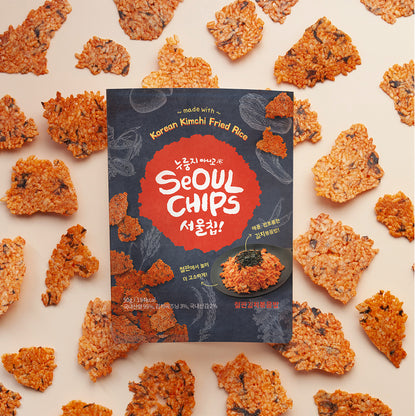 SEOULCHIPS Kimchi Fried Rice Crisps 40g