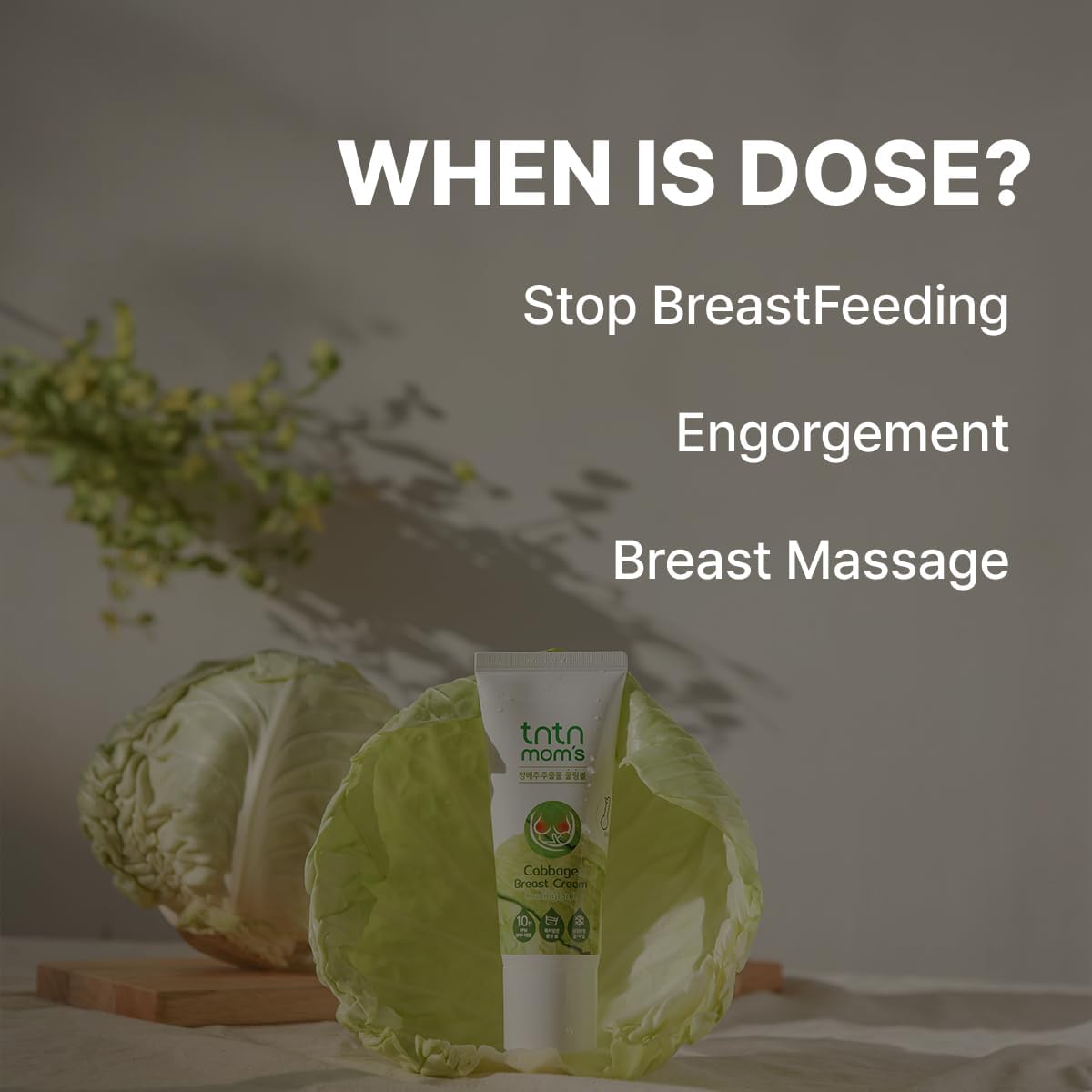 TNTN MOM'S Cabbage Breast Cream Cooling Ball 100ml