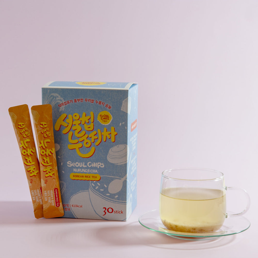 SeoulChips Nutritional Rice Tea, Nurungji Tea 11g * 30 packs