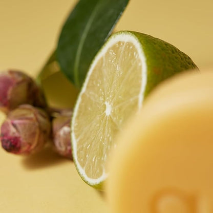 OLGO Citrus Shampoo Bar 3.5oz - Soap Free Solid Shampoo & Wash | Head to Toe for All Ages | Citrus, Argan Oil, Jojoba Oil, Shikakai | Vegan, Sustainable Formula - No Sulfates, Parabens, Phthalates