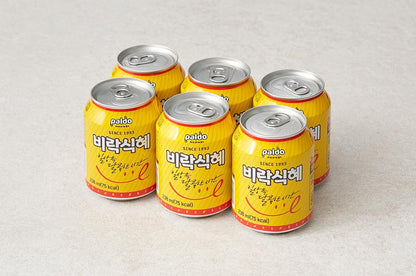 팔도 펀앤냠식혜 쌀펀치 8.04oz*6캔