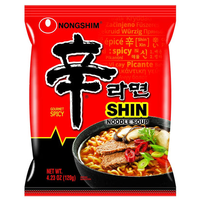 Nongshim Shin Original Gourmet Spicy Ramen 4 Packs* 4.2oz