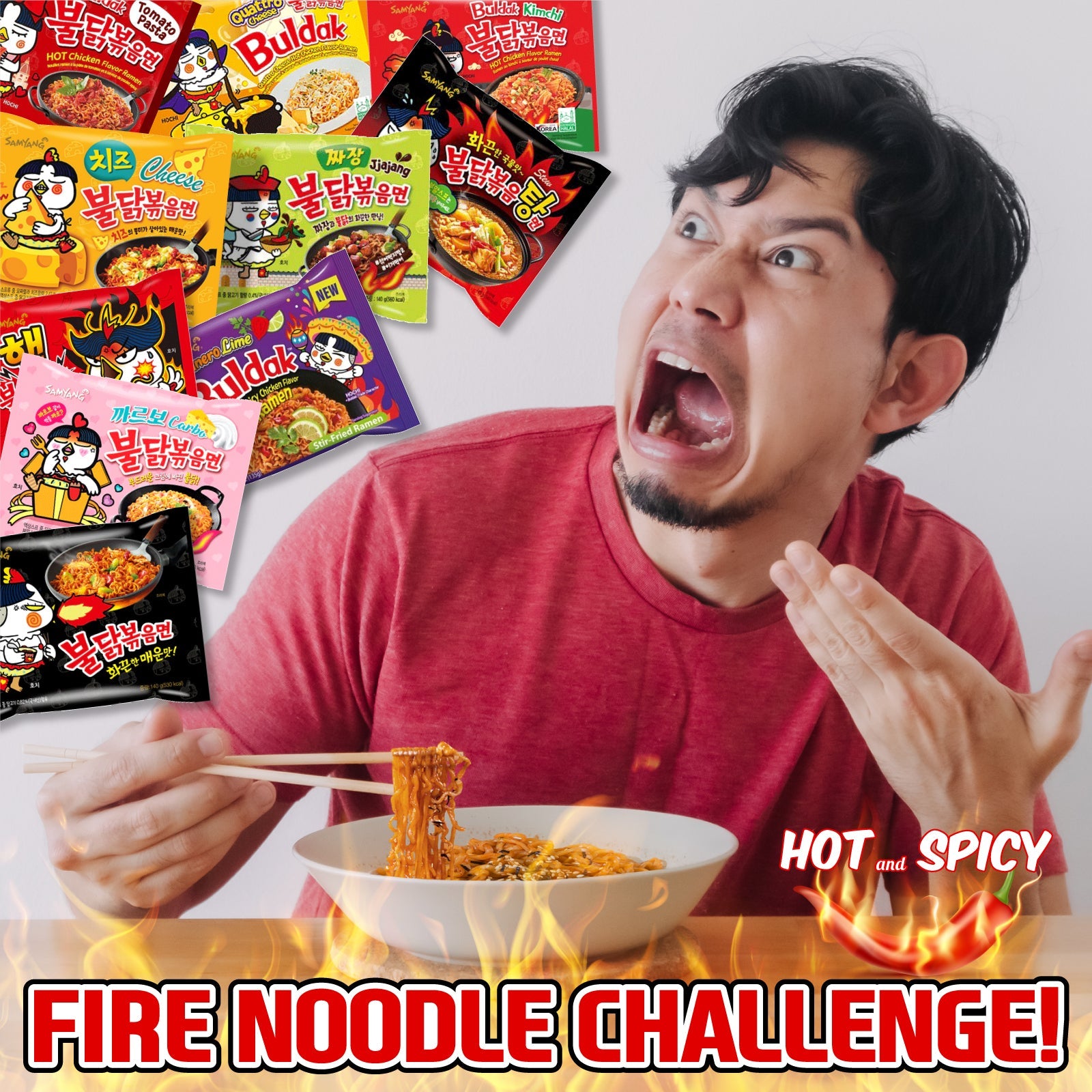 Samyang Buldak SPICY BOX (10 Flavors)