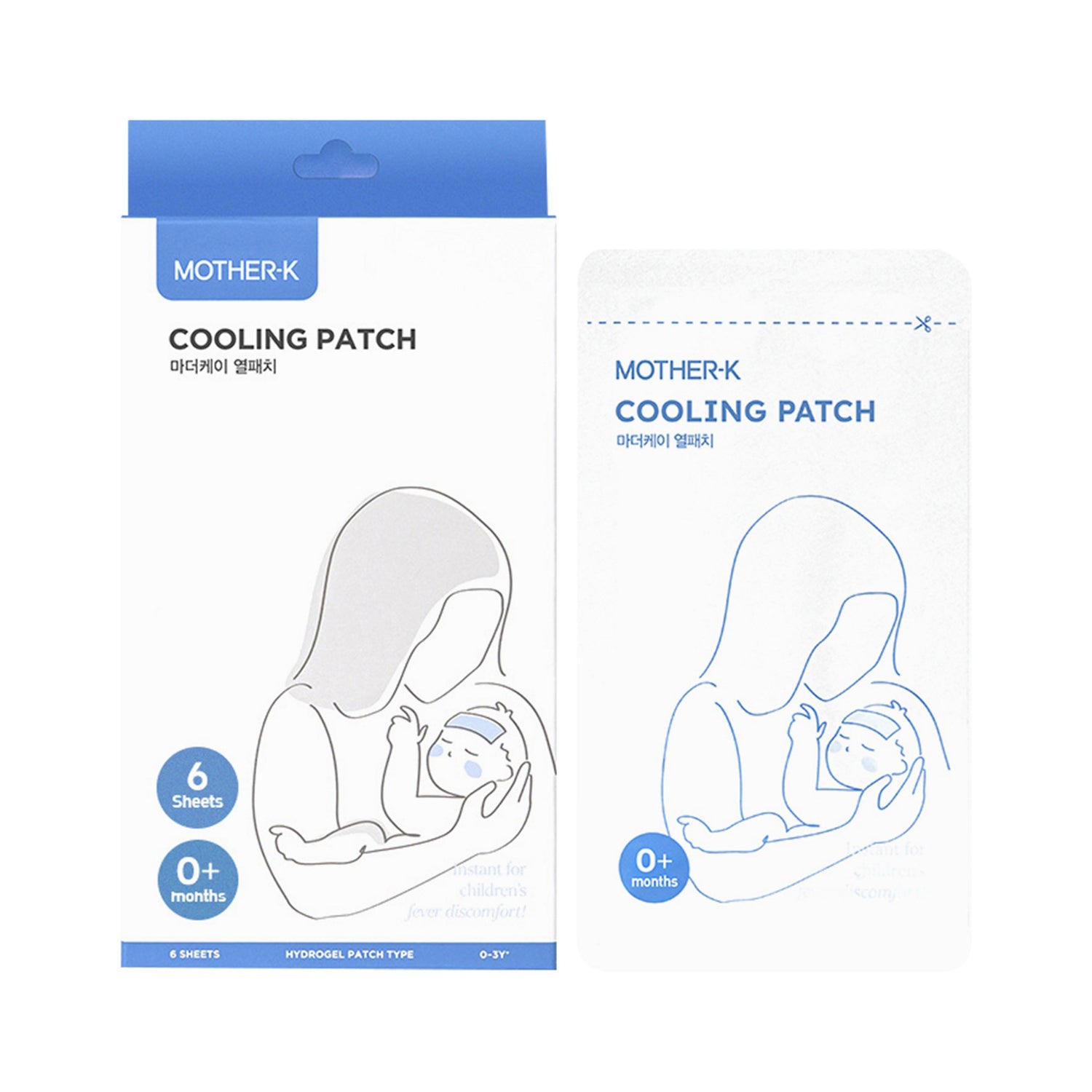 MOTHER-K Pediatric Fever Cooling Patch