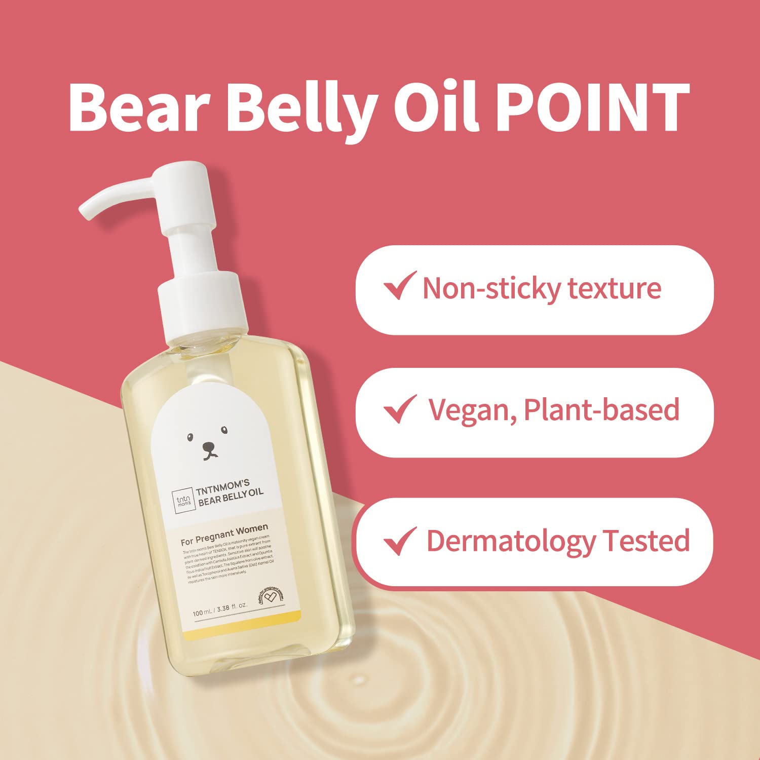 TNTN MOM'S Bear Belly Oil 100ml