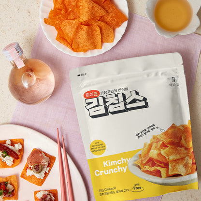 KIMCHIPS Kimchi Pancakes Crisps Original flavor 40g