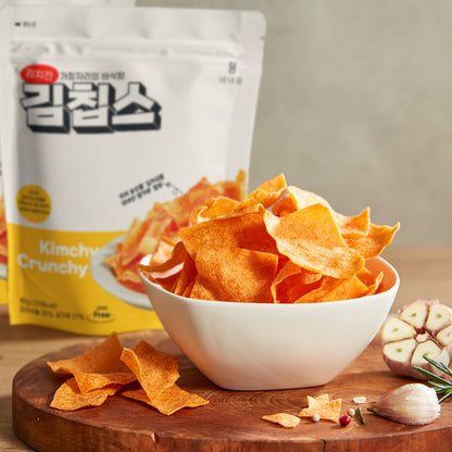 KIMCHIPS Kimchi Pancakes Crisps Original flavor 40g