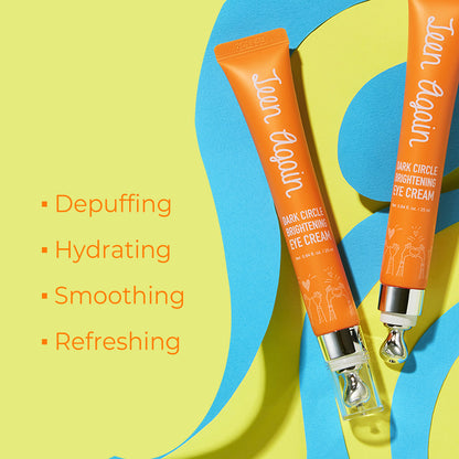 Look at Me Teen Again Dark Circle Eye Cream, Anti-Aging Line Smoothing Skin Care Treatment, Wrinkle Care, Cruelty Free, for Women and Men 0.84 fl. oz 25 ml