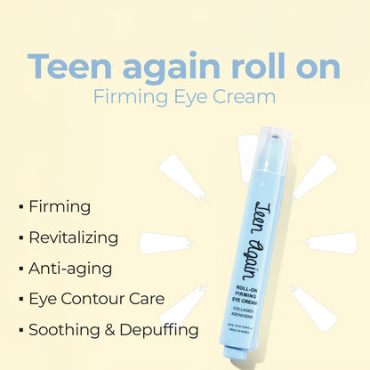 Look at Me Teen Again Dark Circle Eye Cream, Anti-Aging Line Smoothing Skin Care Treatment, Wrinkle Care, Cruelty Free, for Women and Men 0.84 fl. oz 25 ml