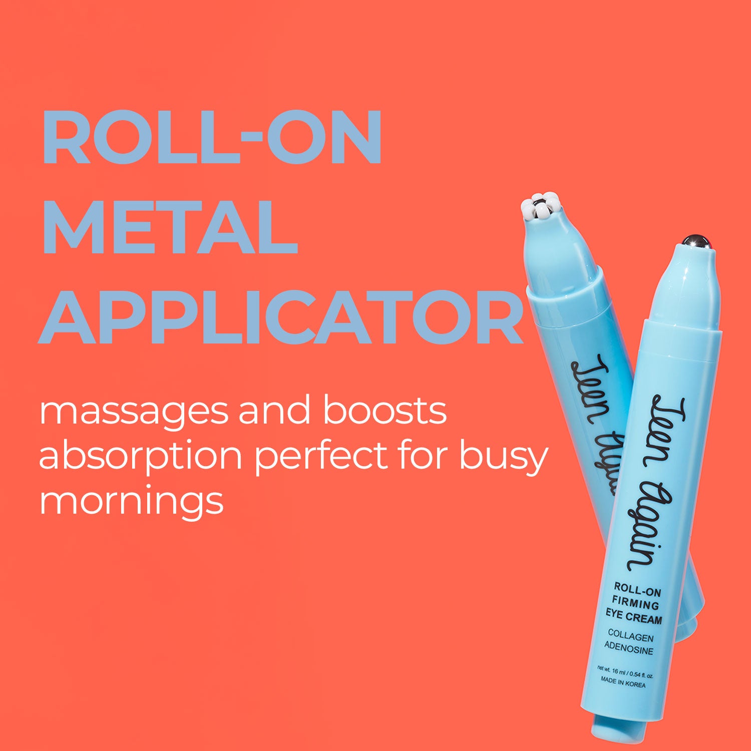 Look at Me Teen Again Dark Circle Eye Cream, Anti-Aging Line Smoothing Skin Care Treatment, Wrinkle Care, Cruelty Free, for Women and Men 0.84 fl. oz 25 ml