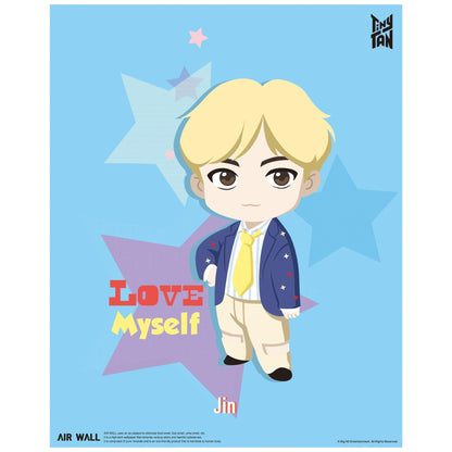 Jin - IDOL Air Wall Poster -TinyTAN- DynaMart