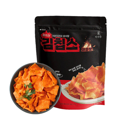 KIMCHIPS Kimchi Pancakes Crisps Spicy flavor 40g