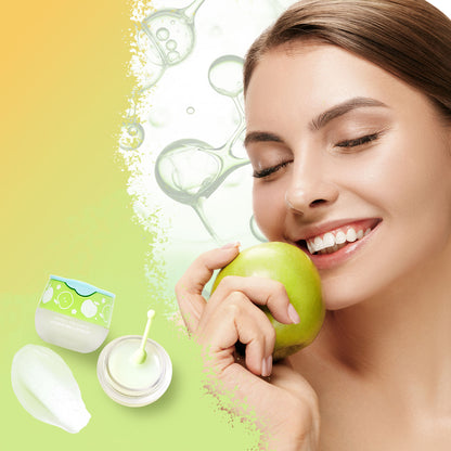 LOOK AT ME Apple+Collagen Hydrating Lip Balm, Long-Lasting Moisture, Natural Ingredients, Korean Skin Care, Nourishing & Plumping Lip Treatment for Dry Lips, Gift for Women (0.2 fl oz)