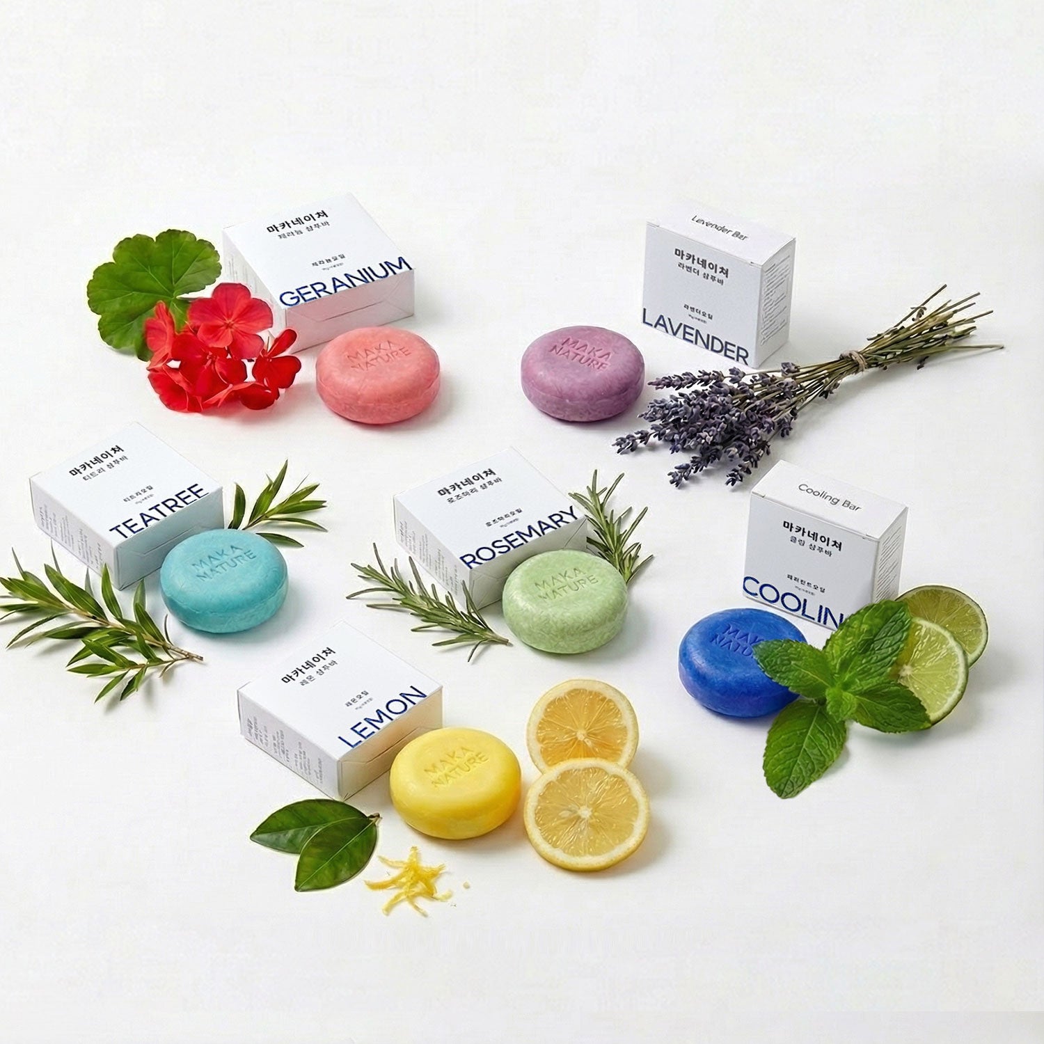 MAKA NATURE All in One Shampoo Bar Collection