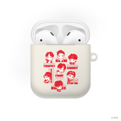 MIC Drop Face AirPods Case -TinyTAN- DynaMart