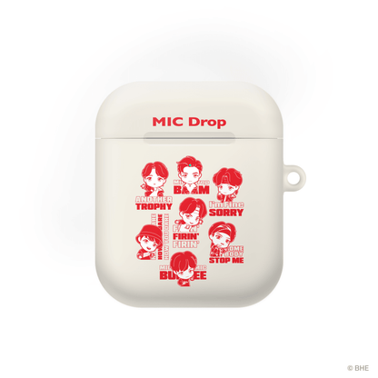 MIC Drop Face AirPods Case -TinyTAN- DynaMart