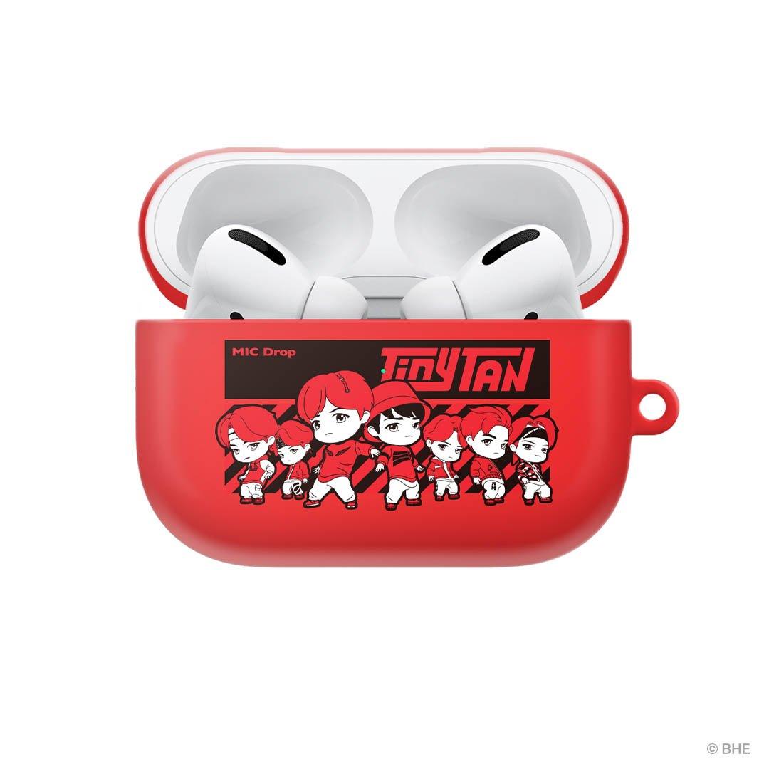 MIC Drop Pose Red AirPods Pro Case -TinyTAN- DynaMart