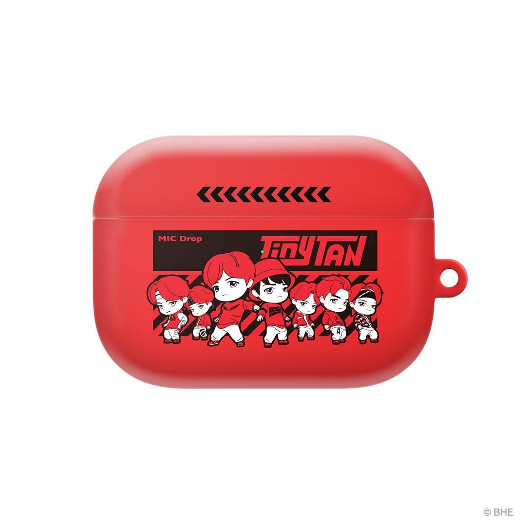 MIC Drop Pose Red AirPods Pro Case -TinyTAN- DynaMart