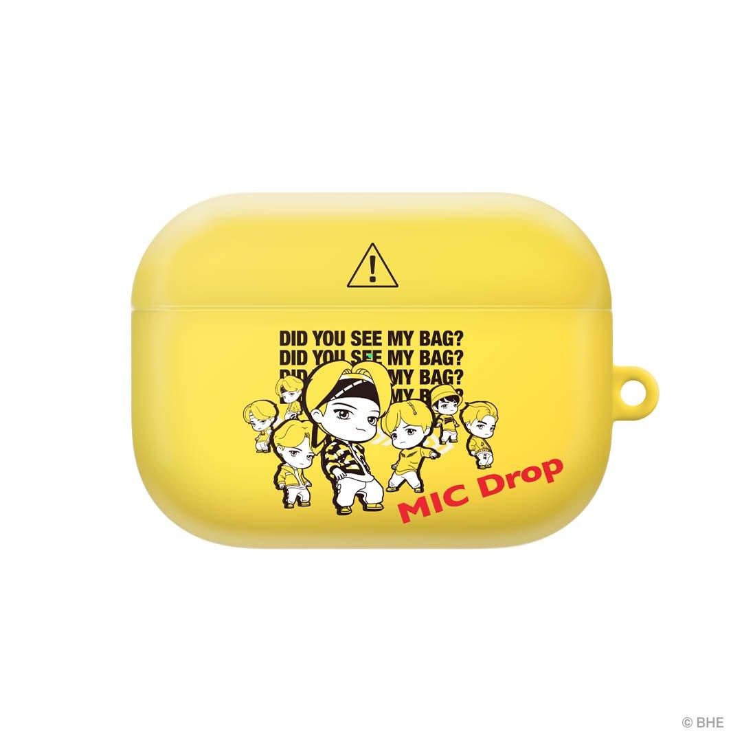 MIC Drop Pose Yellow AirPods Pro Case -TinyTAN- DynaMart