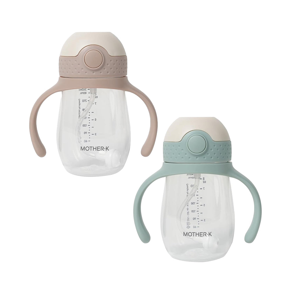 MOTHER-K Hug Weighted Straw Cup 240ml