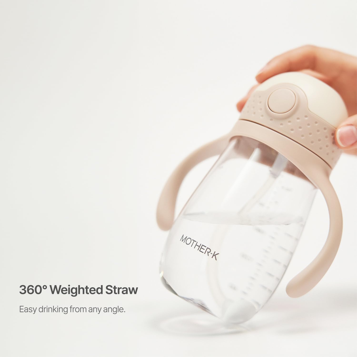 MOTHER-K Hug Weighted Straw Cup 240ml