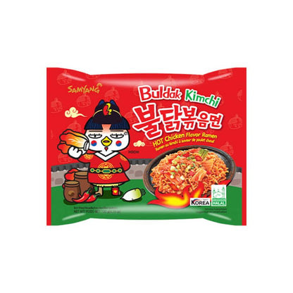 Samyang Buldak Ramen, Kimchi Hot Chicken Flavor(5 Packs)