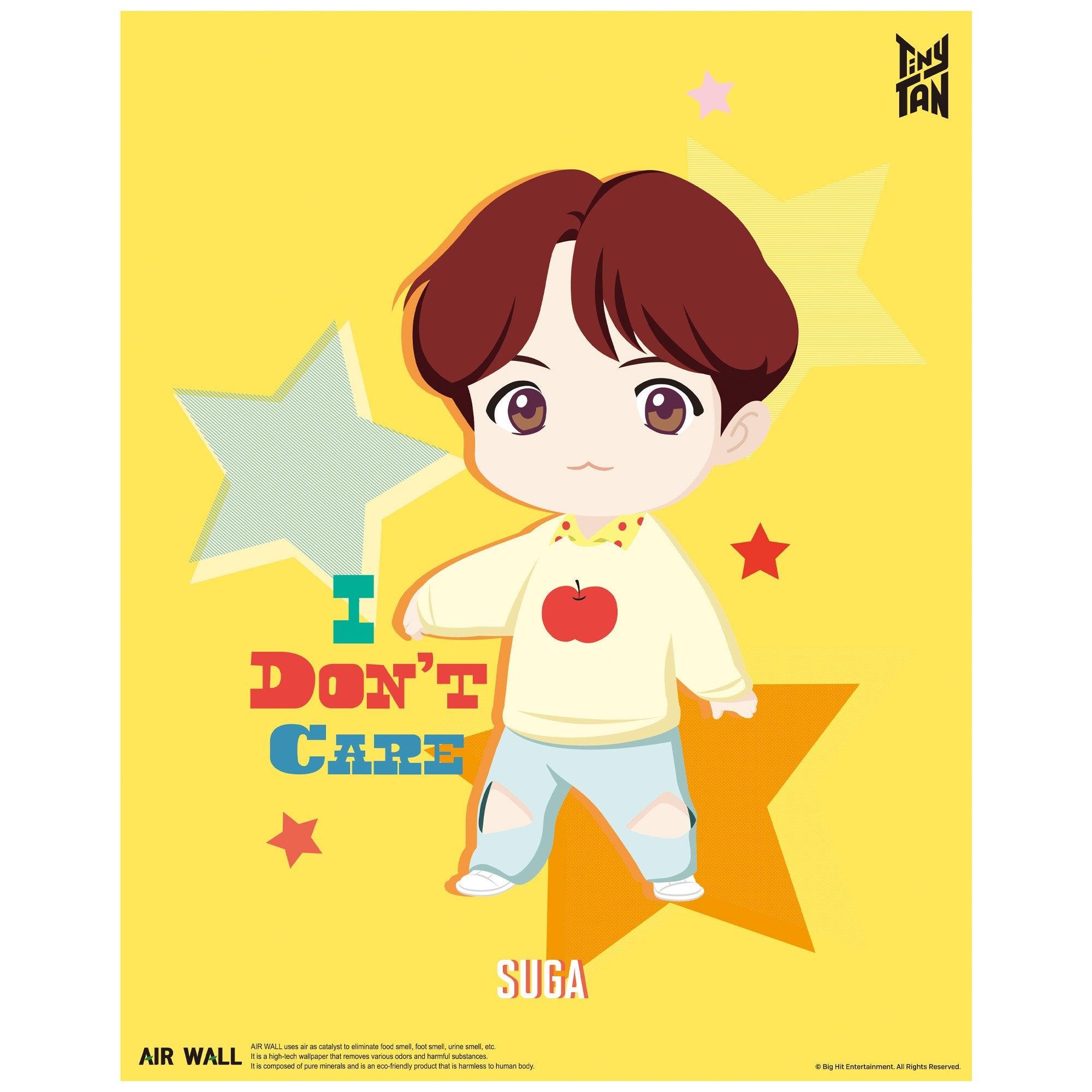 SUGA - IDOL Air Wall Poster -TinyTAN- DynaMart