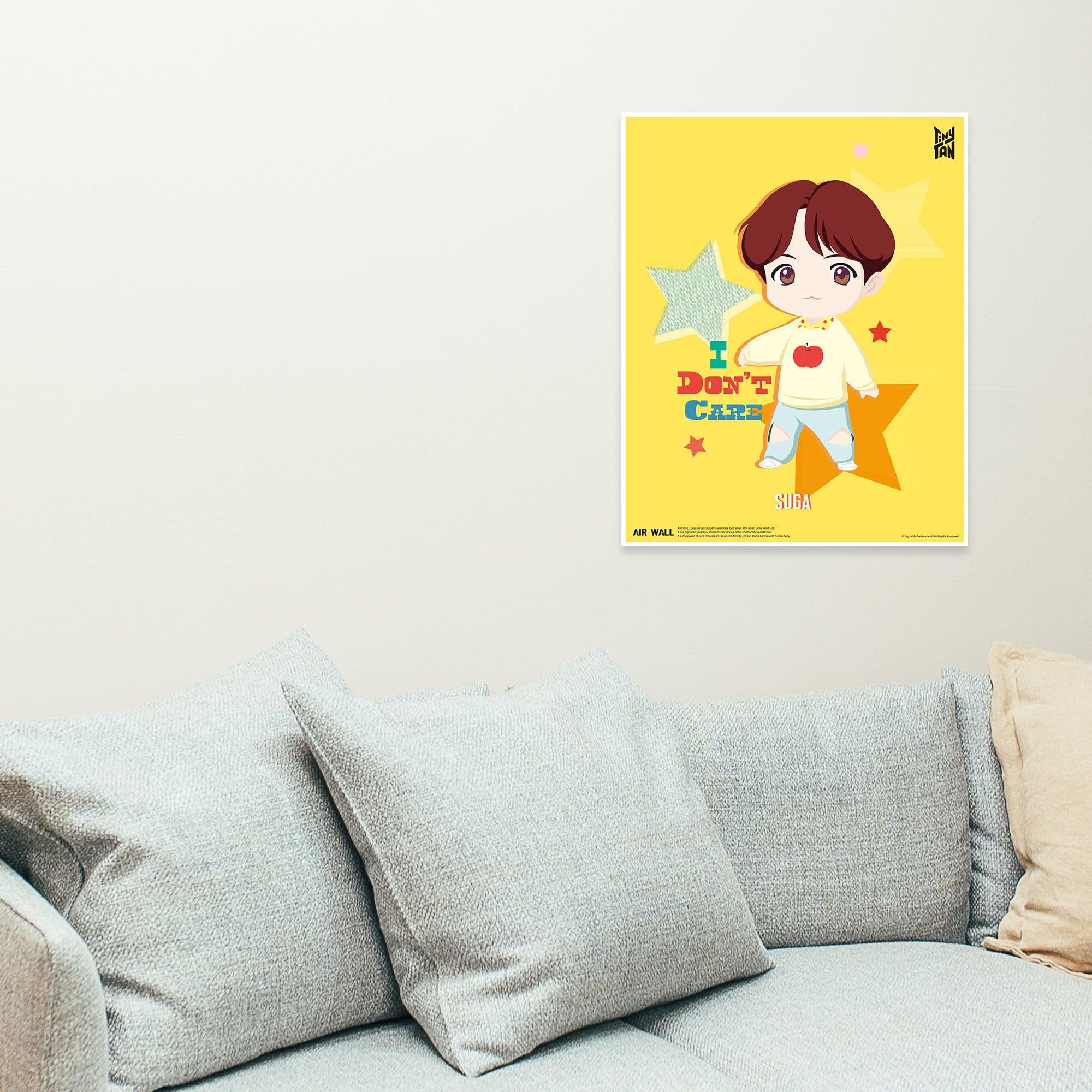 SUGA - IDOL Air Wall Poster -TinyTAN- DynaMart