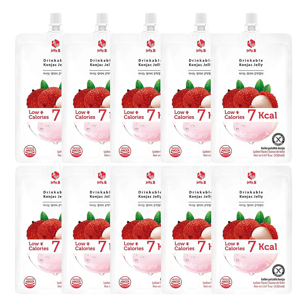 Jelly B Lychee Flavor Drinkable Konjac Jelly