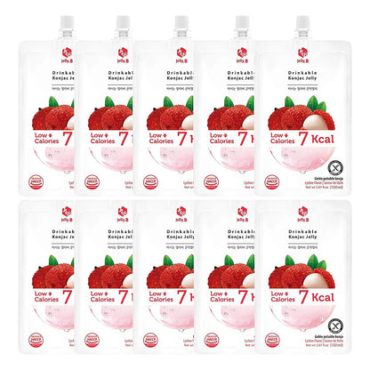 Jelly B Lychee Flavor Drinkable Konjac Jelly