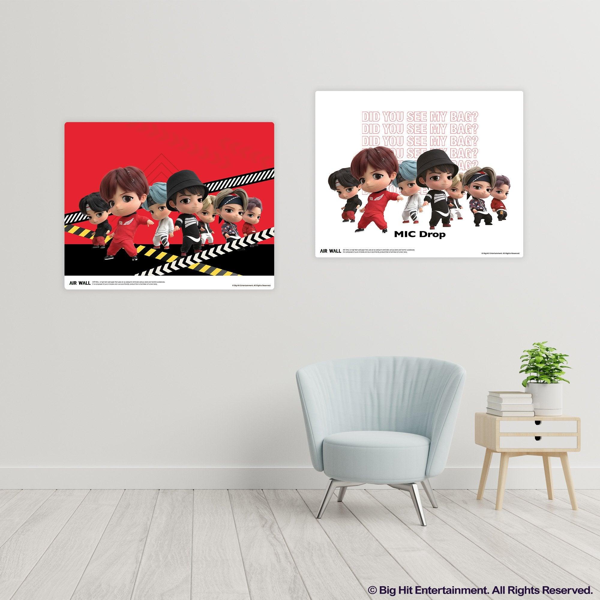 TinyTAN MIC Drop #1 - Air Wall Poster -TinyTAN- DynaMart