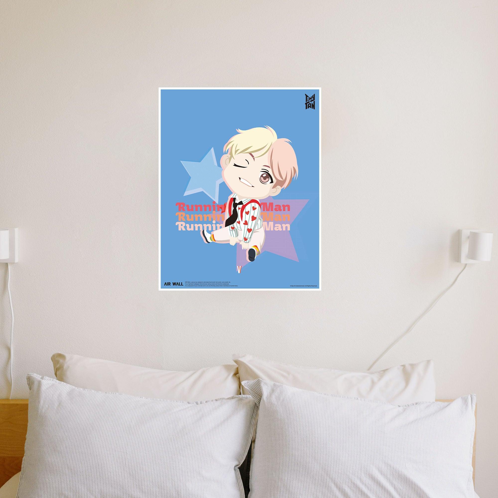 V - IDOL Air Wall Poster -TinyTAN- DynaMart